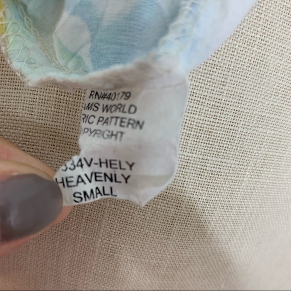 Jams World MIDI Floral Print Tank Dress Small - Picture 11 of 11